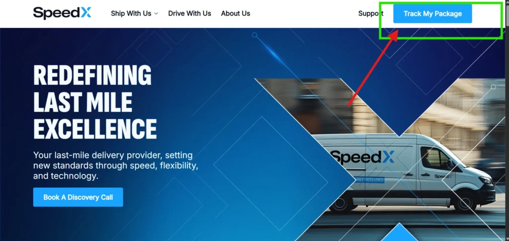 Enter the Tracking Number